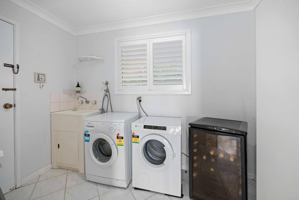 Laundry with washer and dryer. Lighthouse Vaccay